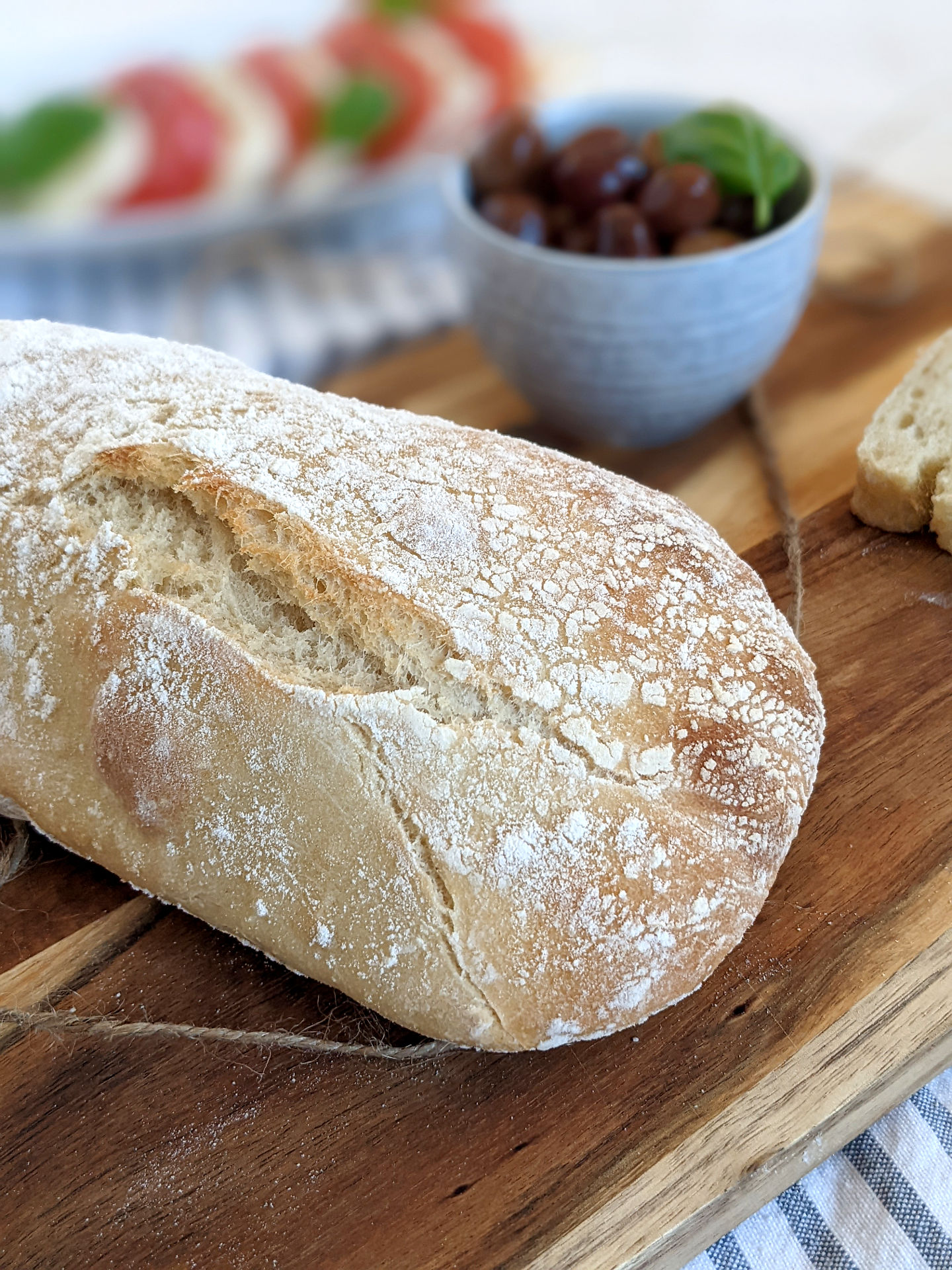 italienisches Weißbrot selber machen - Lavendelblog