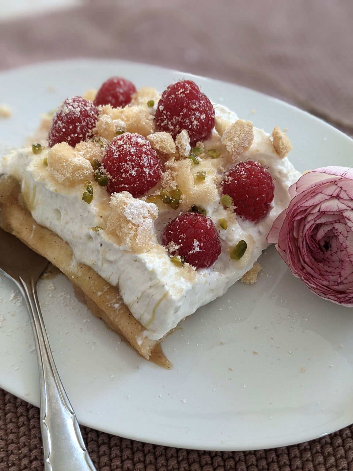 Rezept: Rhabarber-Tiramisu mit Himbeeren - Lavendelblog