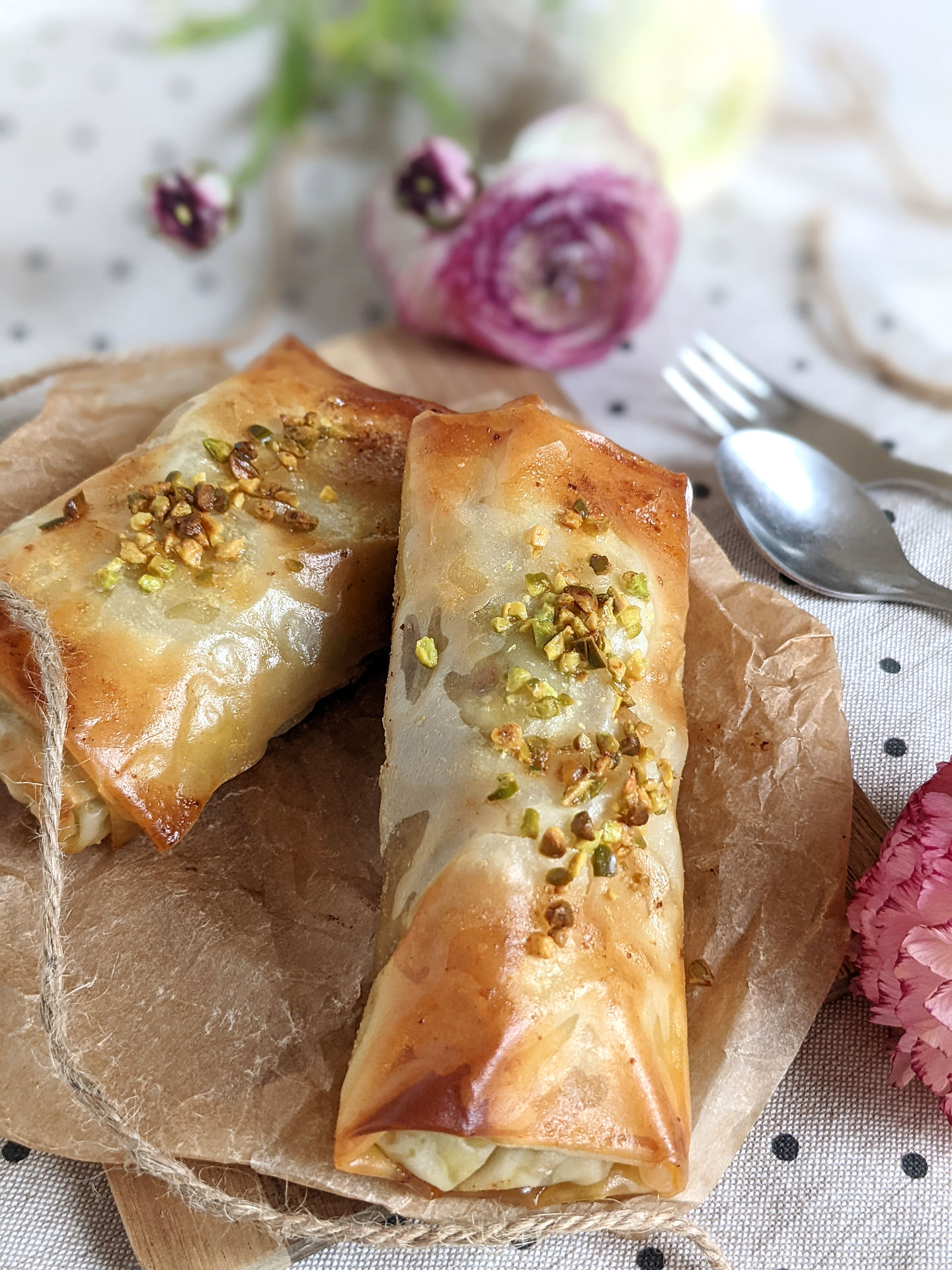 Rhabarberstrudel selber machen Rezept