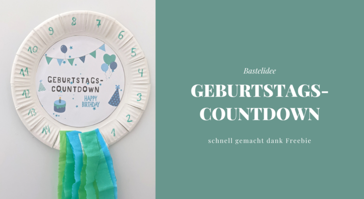 Geburtstag Countdown Kalender