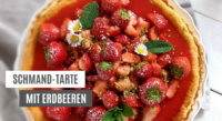 Rezept: Schmand-Tarte mit Erdbeeren