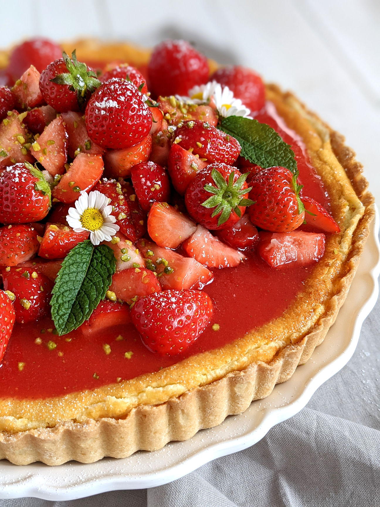 Tarte Erdbeeren Rezept