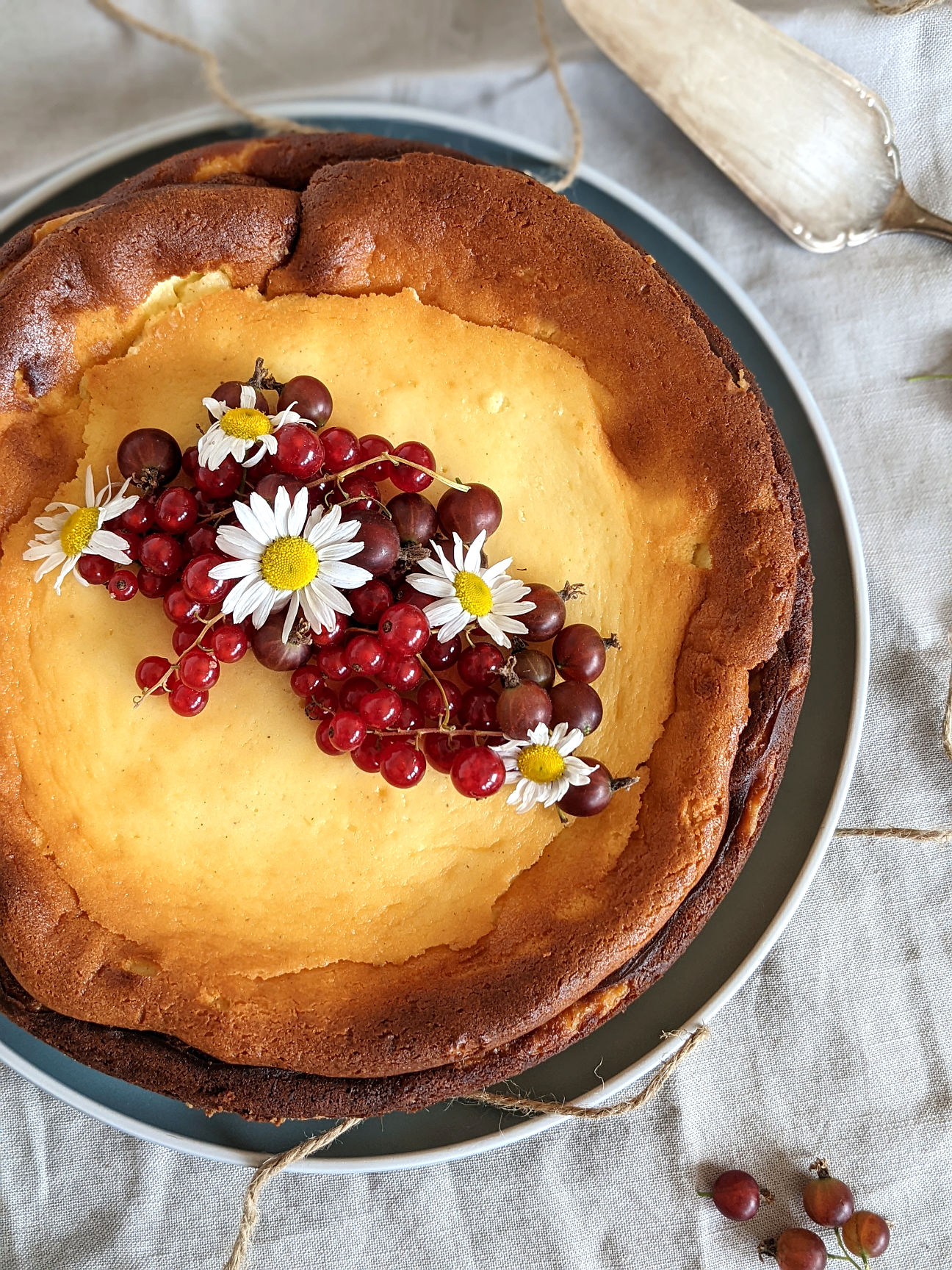 Käsekuchen Rezept Stachelbeeren