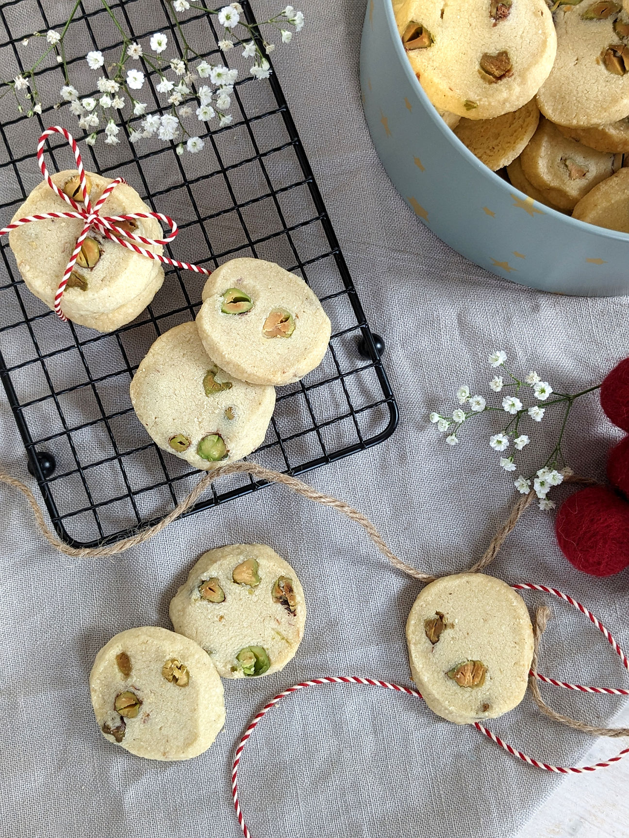 Pistazien Kekse backen Rezept