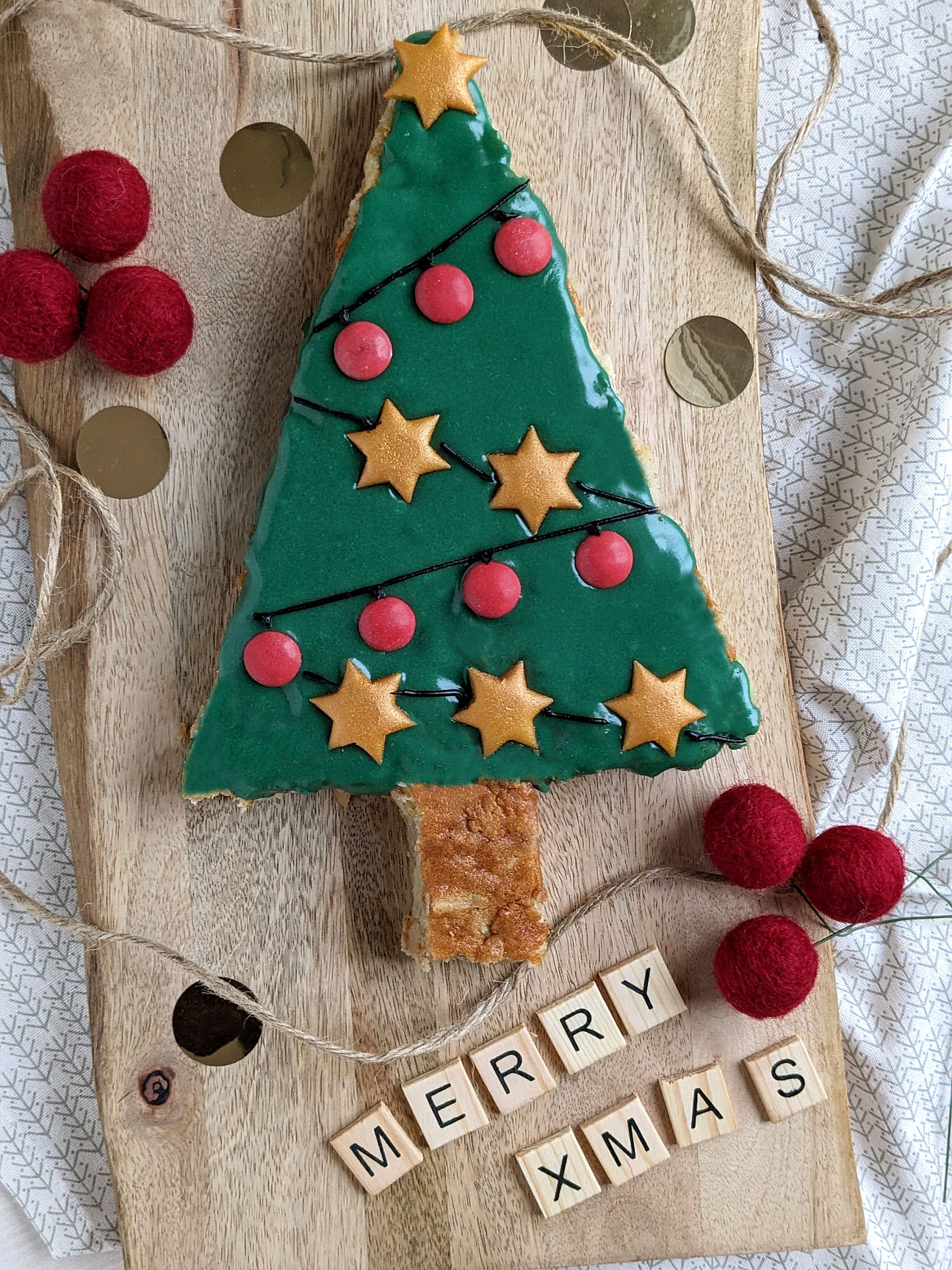 Weihnachtsbaum Kuchen