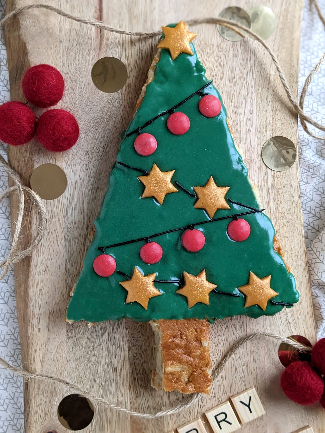 Weihnachtskuchen Tannenbaum