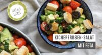 Rezept: Kichererbsen-Salat mit Feta