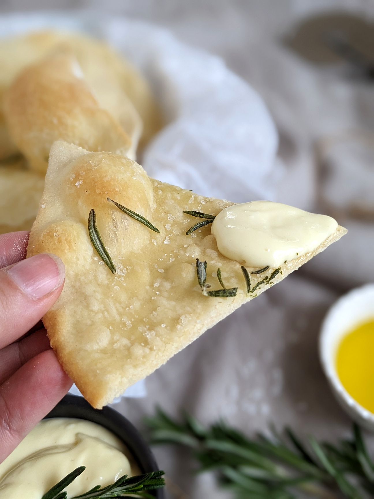 Pizzabrot mit Aioli Rezept