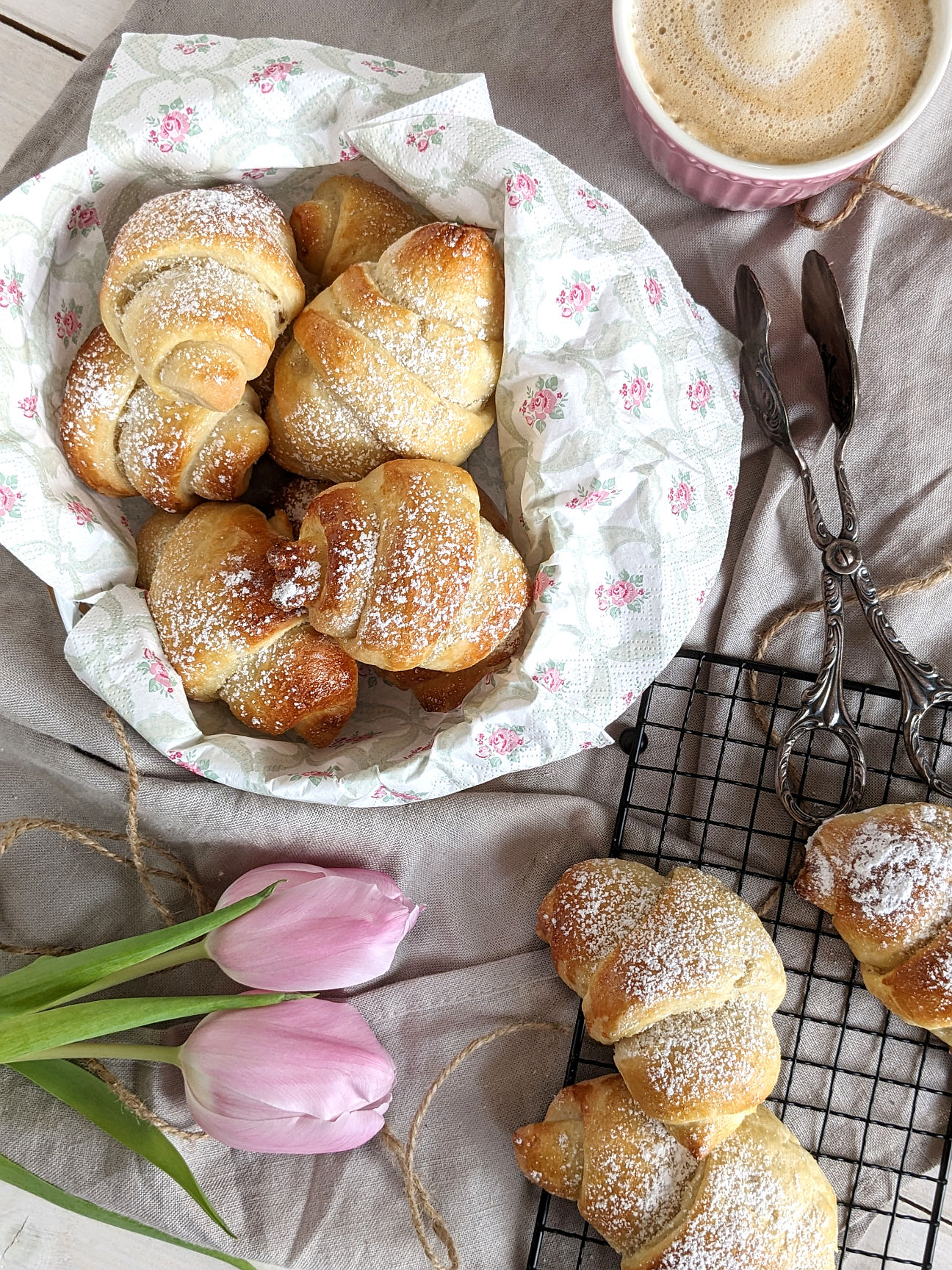 Rezept Schokohörnchen backen