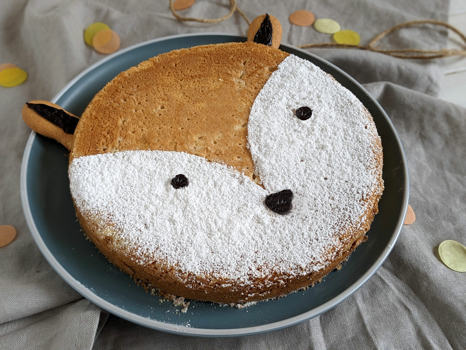 Fuchskuchen-Rezept: Einfacher Geburtstagskuchen - Lavendelblog