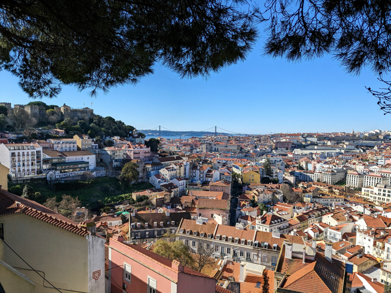 schönste Aussicht Lissabon