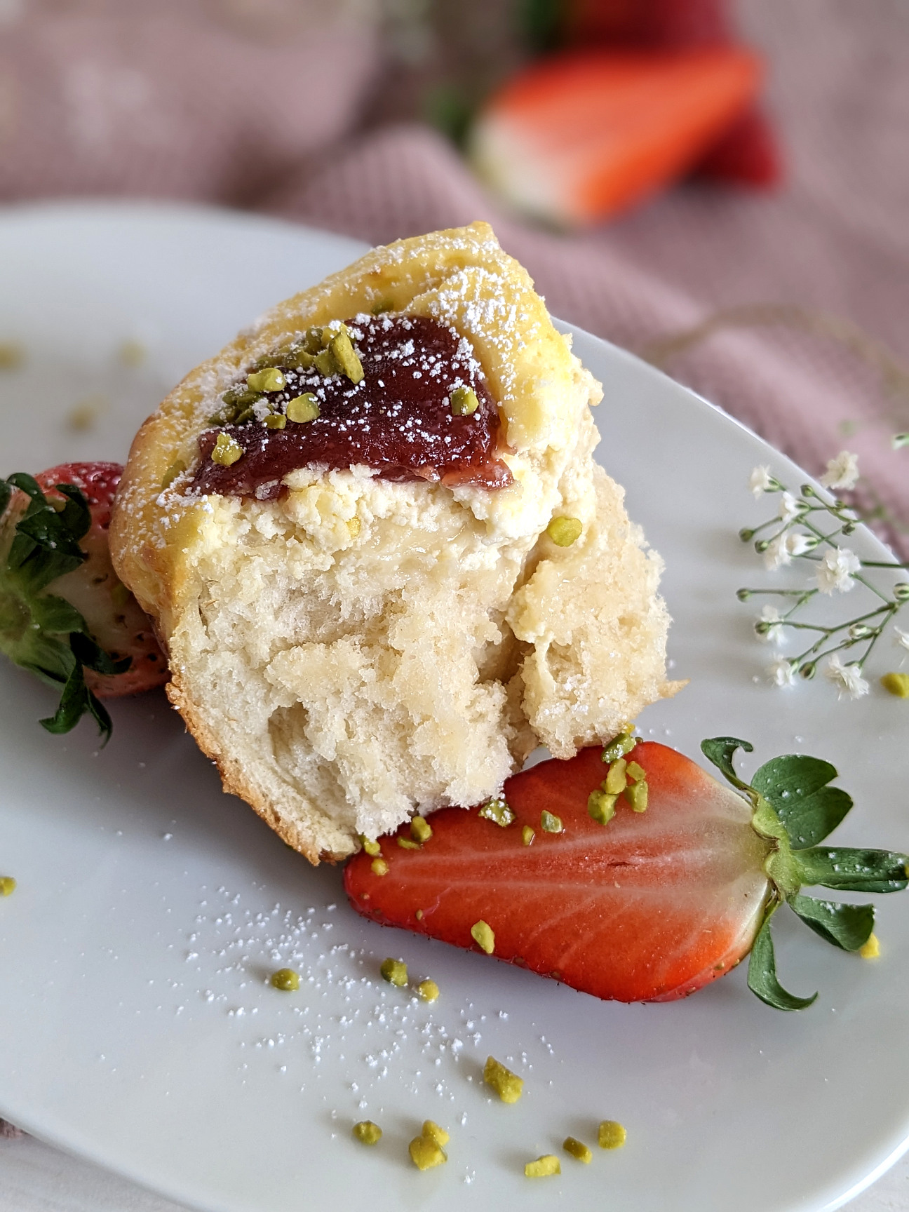 Käsekuchen Buchteln Rezept