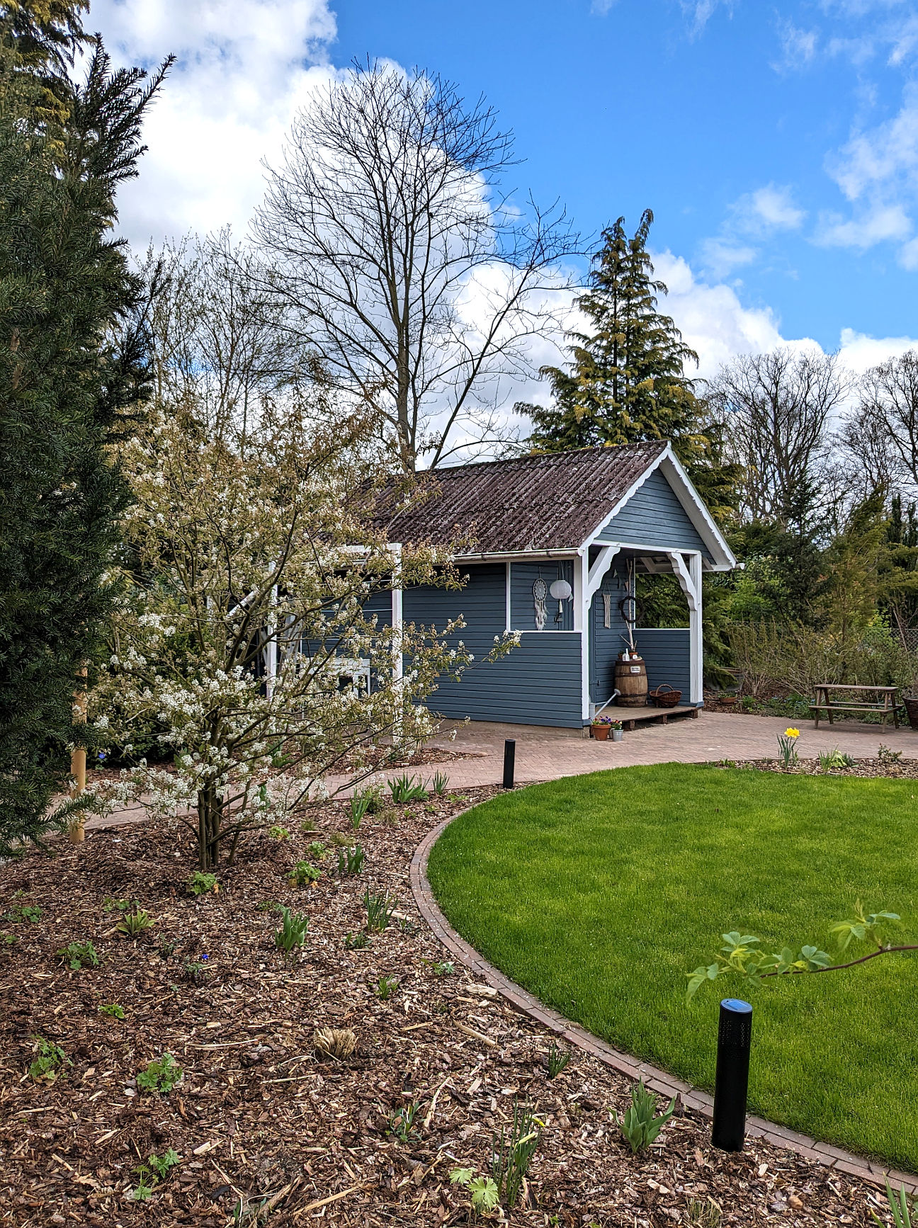 Gartenneugestaltung Ideen Hanggarten