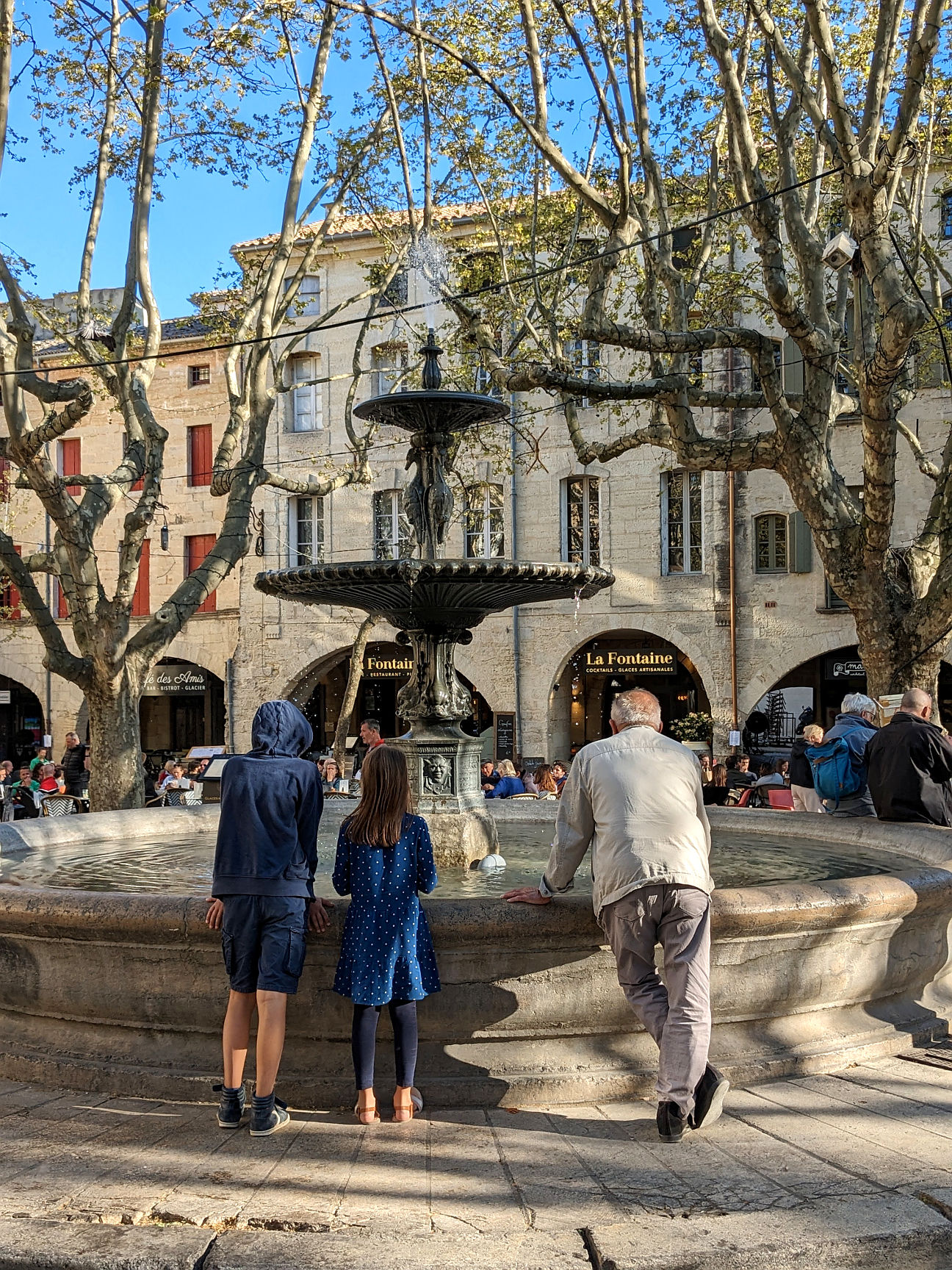 Uzès Marktplatz