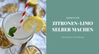Rezept: Zitronen-Limonade selber machen