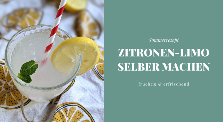 Zitronenlimo selber machen