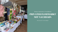 privater Flohmarkt Tipps