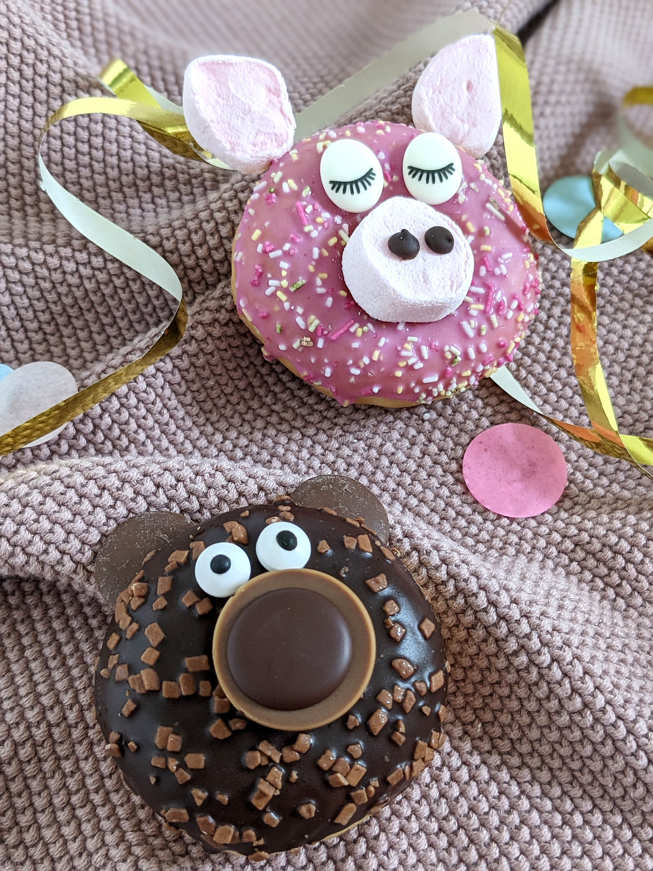 Donuts Tiere Kindergeburtstag