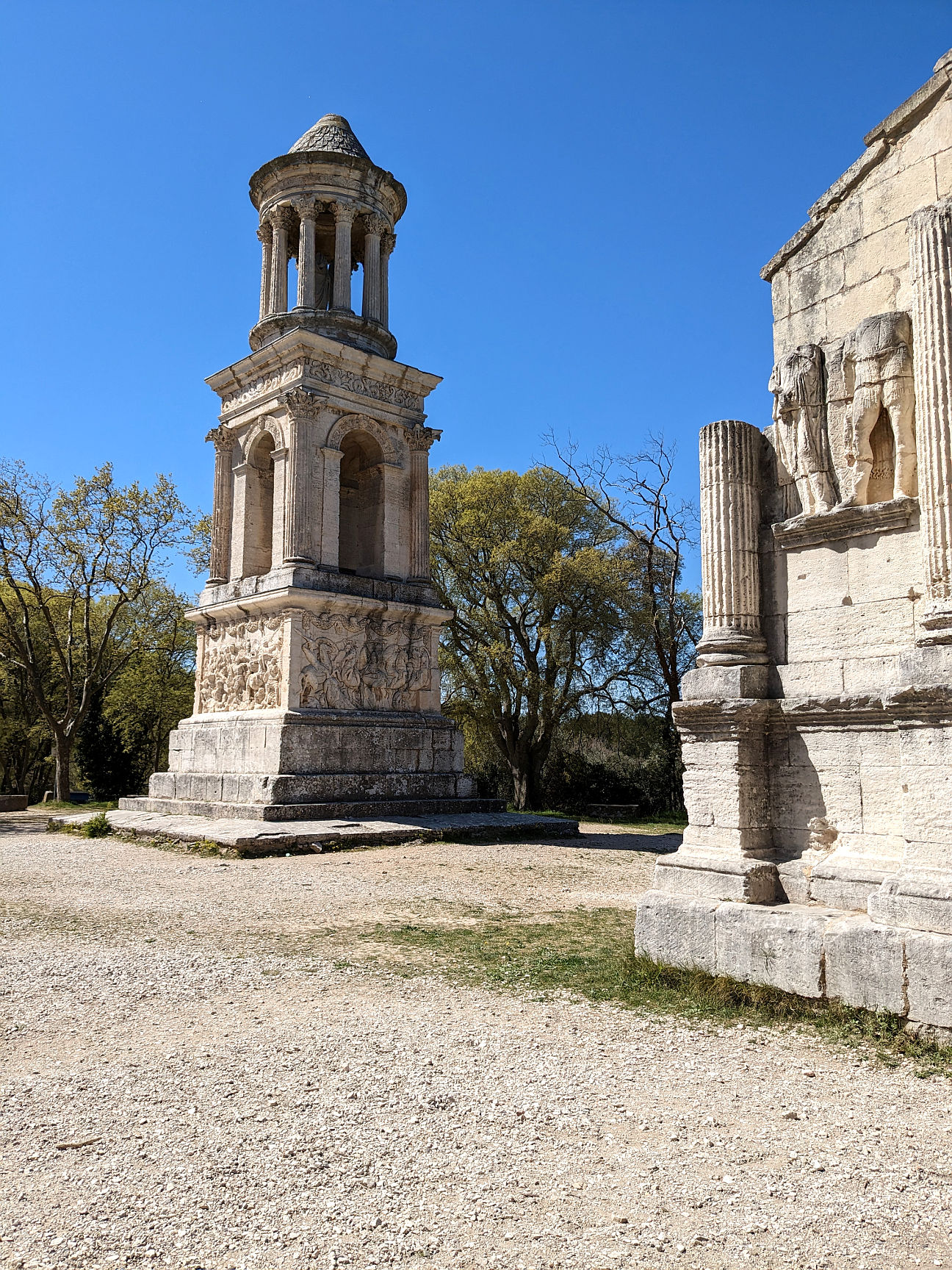 Provence wichtige römische Bauwerke