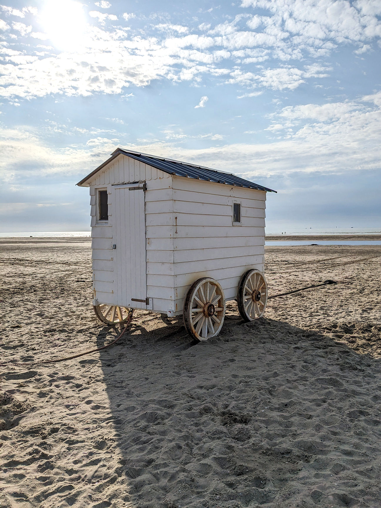 Belgien Strand Zeebrugge