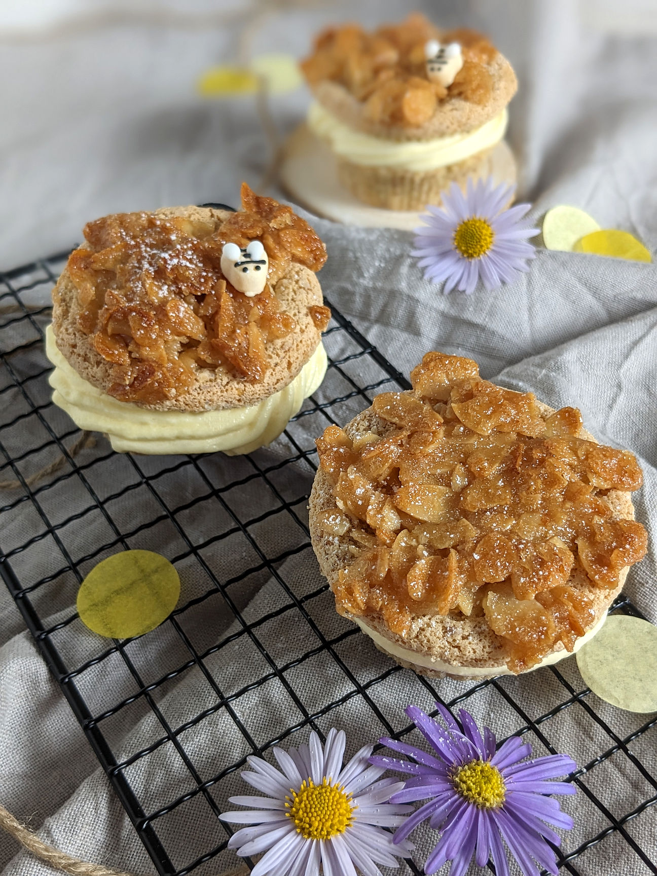 Bienenstich-Muffins selber machen