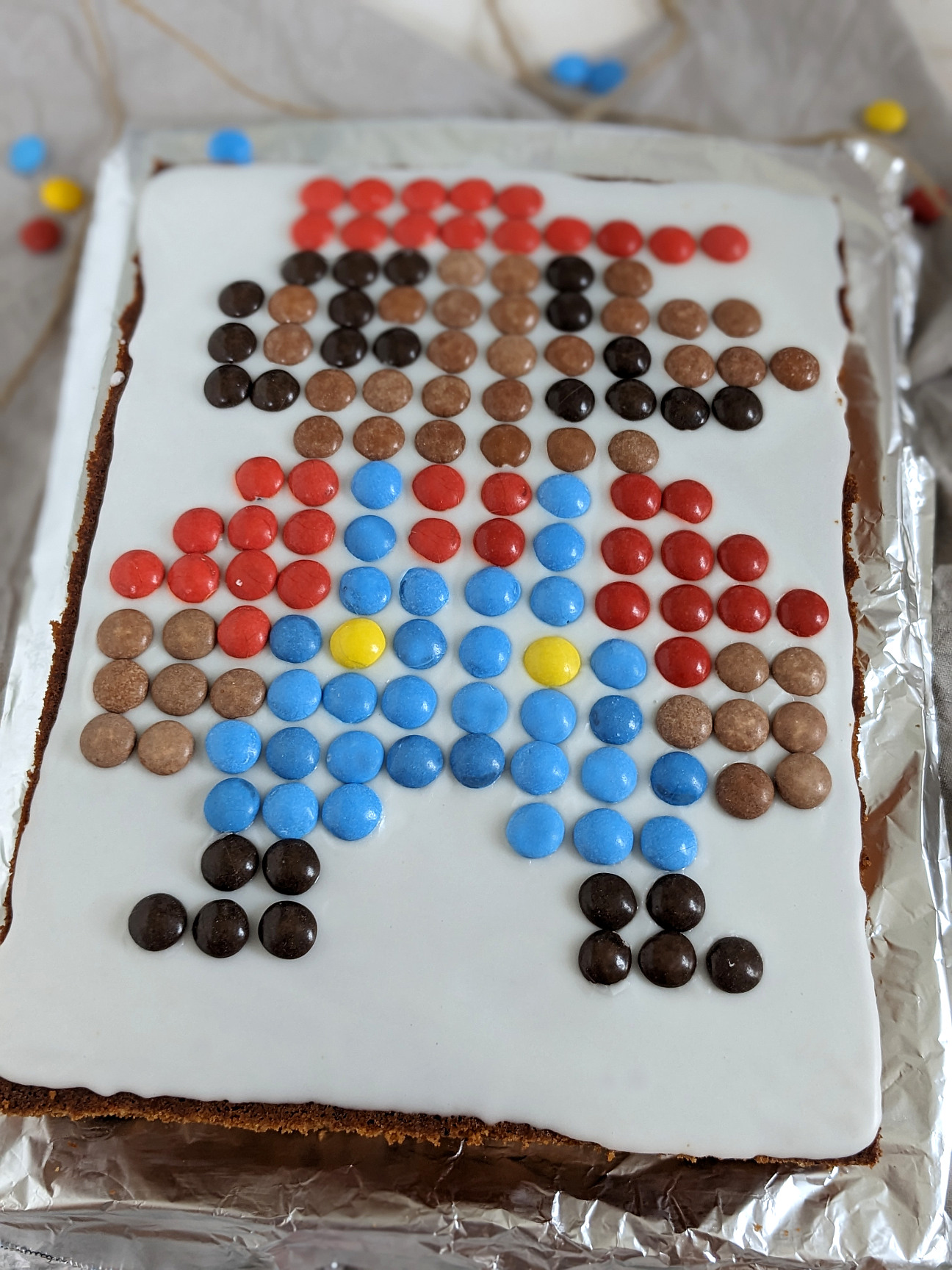 Super-Mario-Kuchen backen