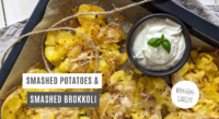 Smashed Potatoes Rezept deutsch