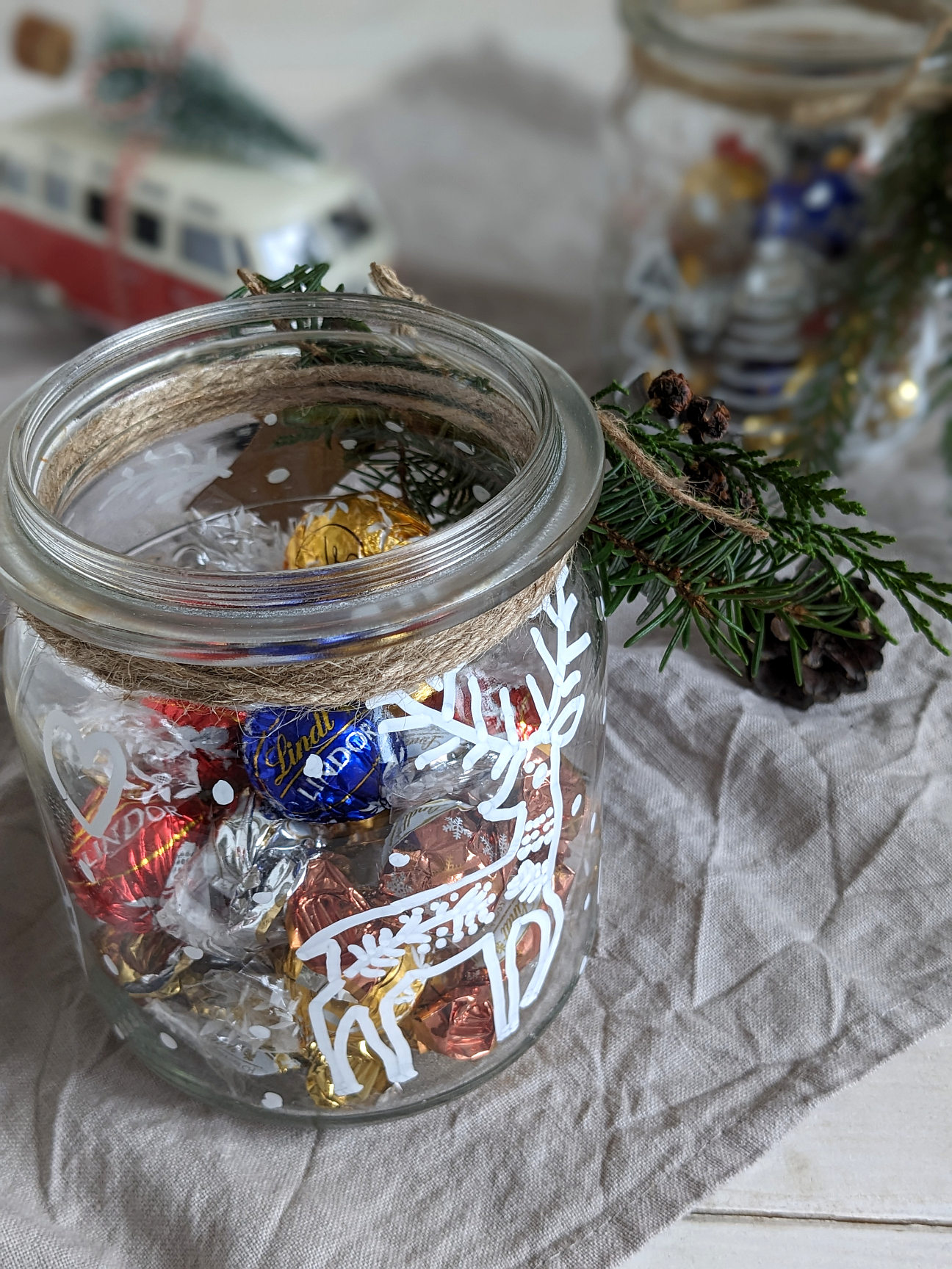 Weihnachtscountdown DIY