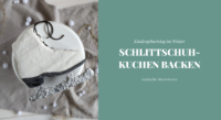 Schlittschuh-Kuchen Kindergeburtstag