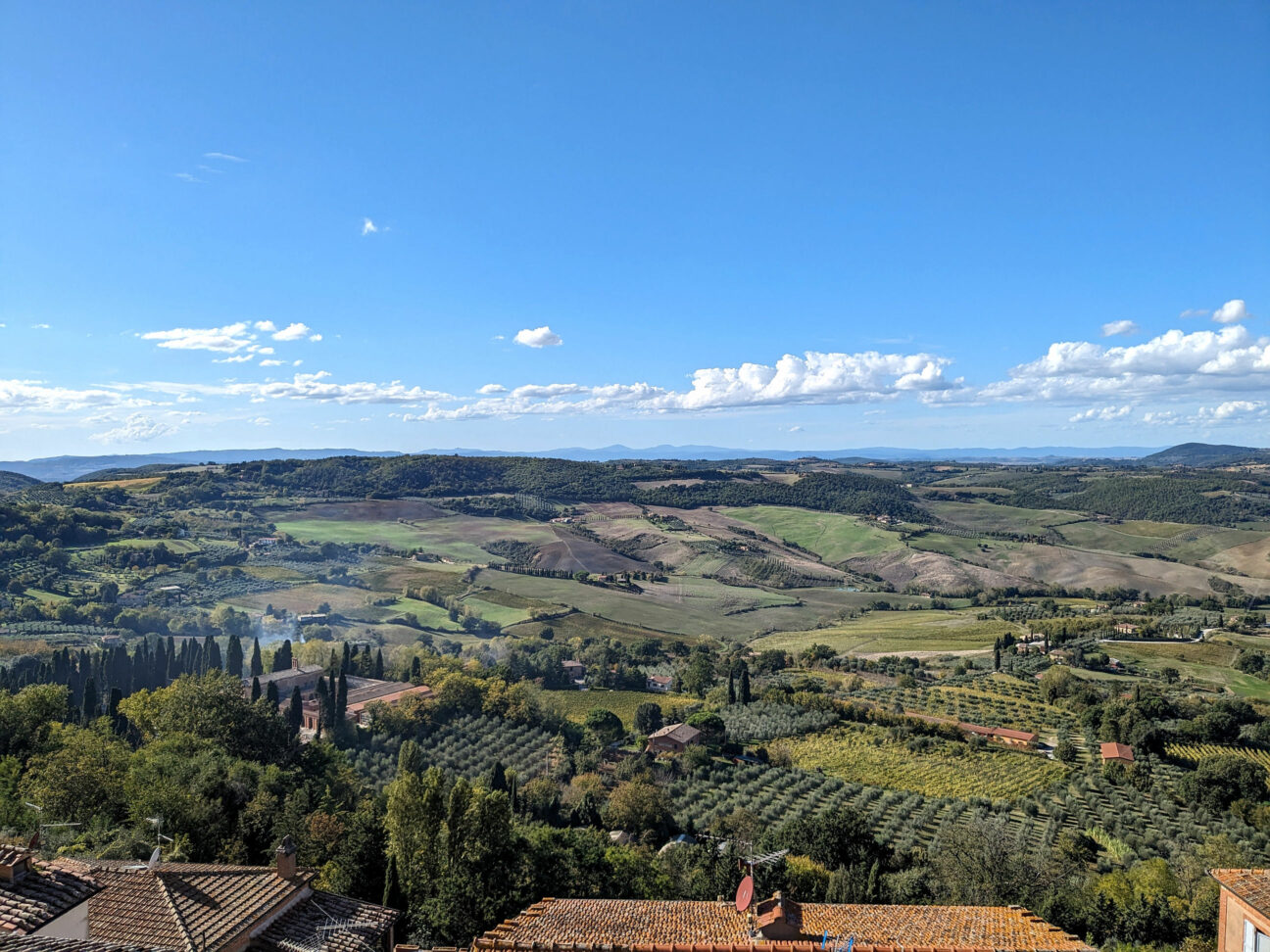 Toskana typische Landschaft