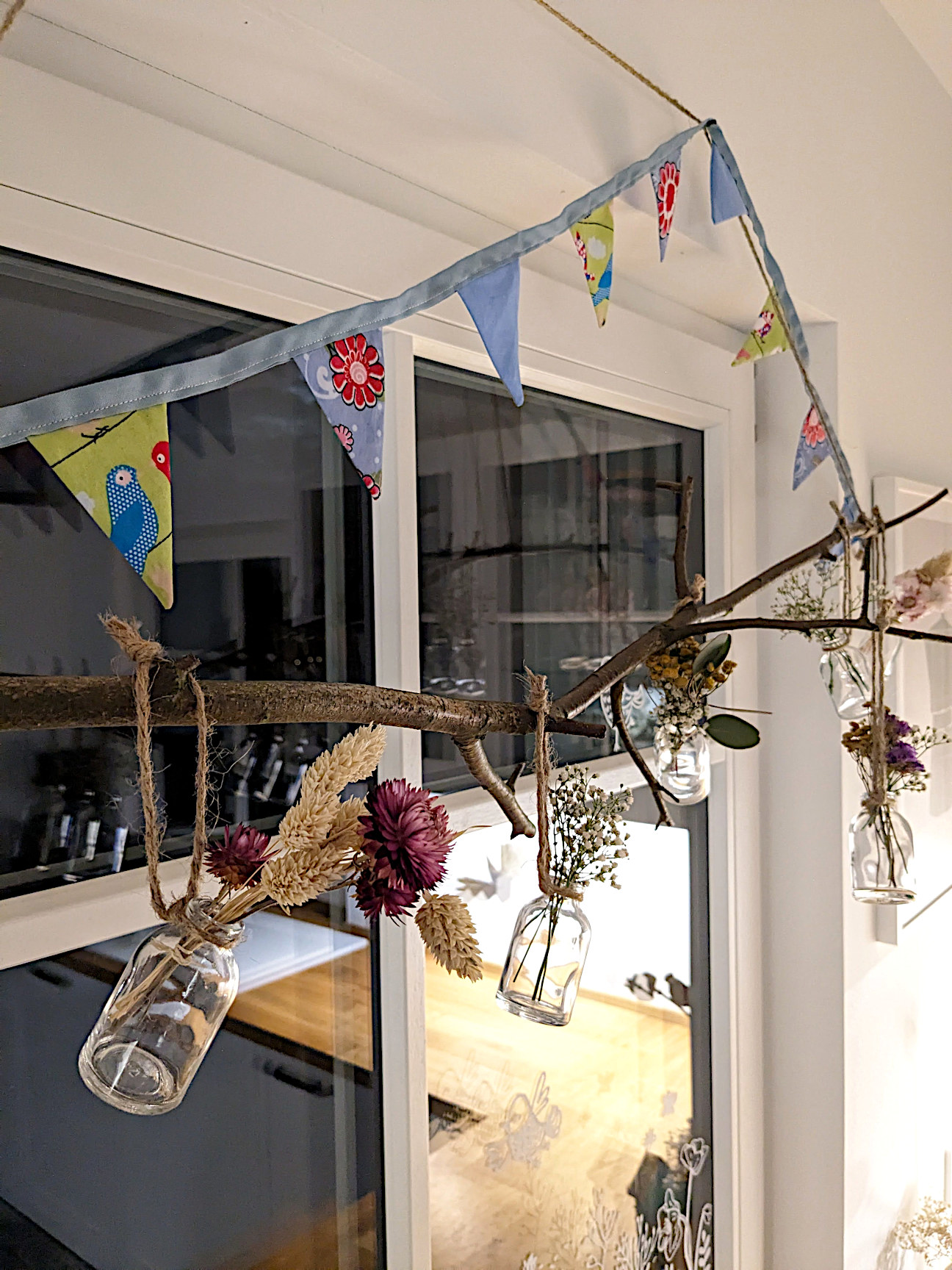 Fensterdeko Frühling Ideen