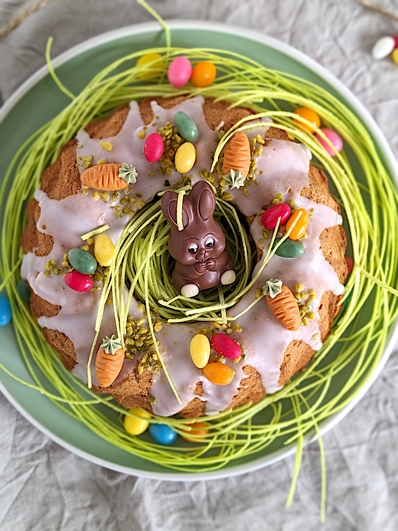 Osterkuchen Rezept Möhren-Gugelhupf