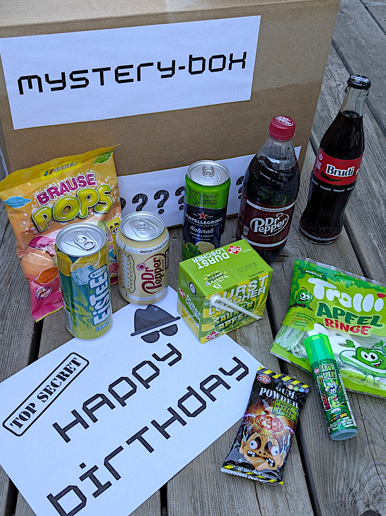 Teenagergeburtstag Geschenkidee Mysterybox DIY
