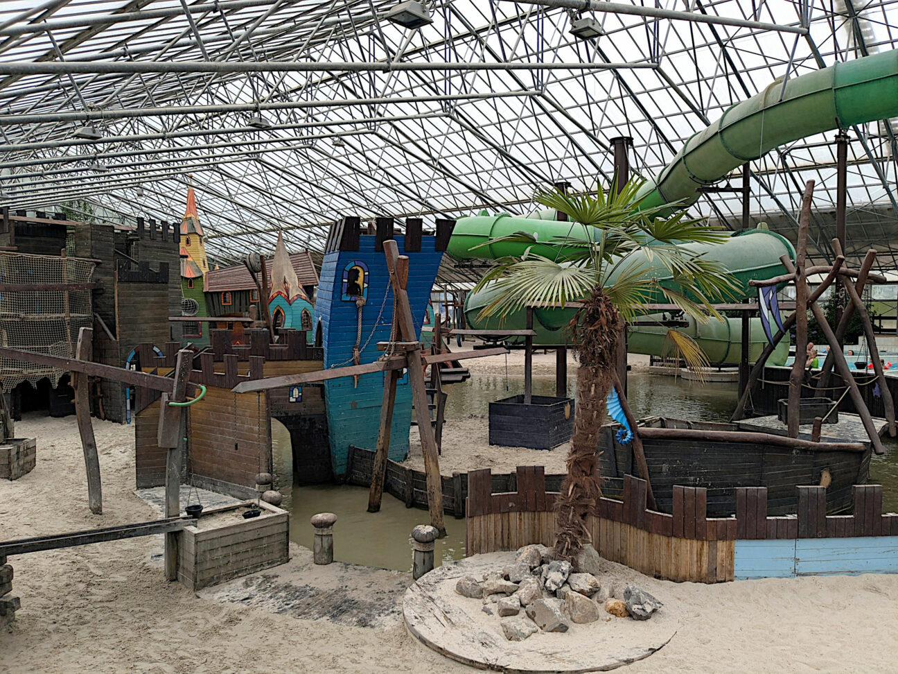 Campingplatz TerSpegelt Indoorspielplatz