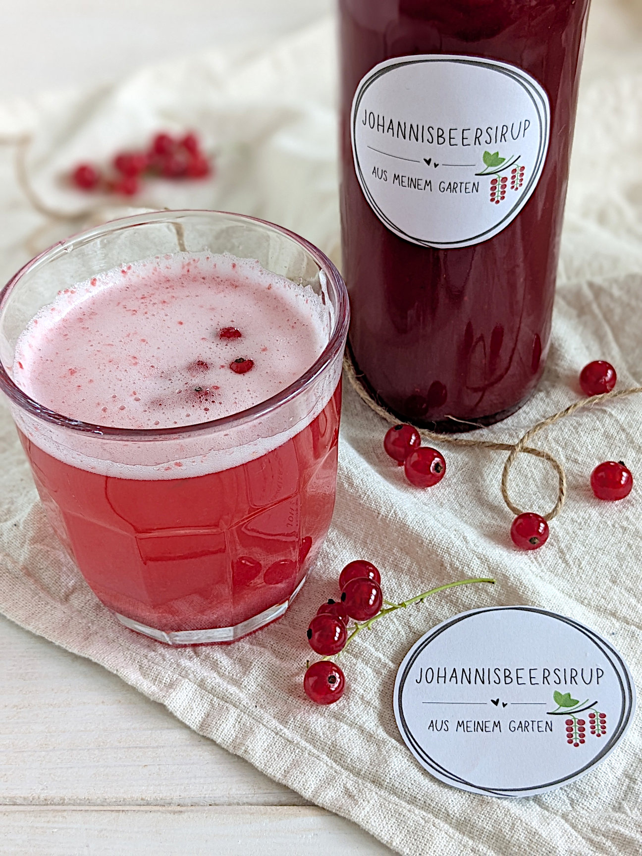 Johannisbeeren Rezept Sirup selber machen