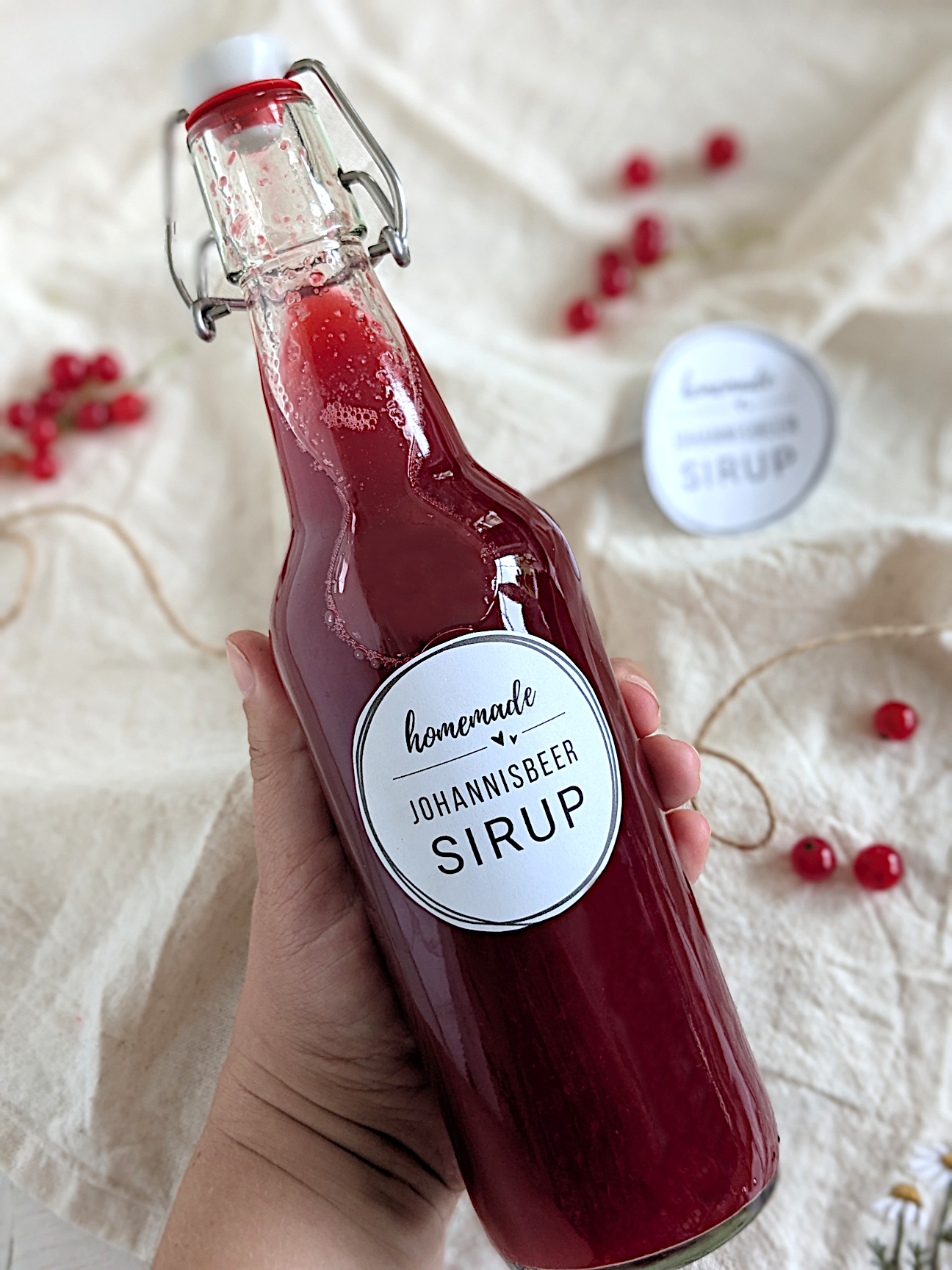 Johannisbeersirup Rezept einfach