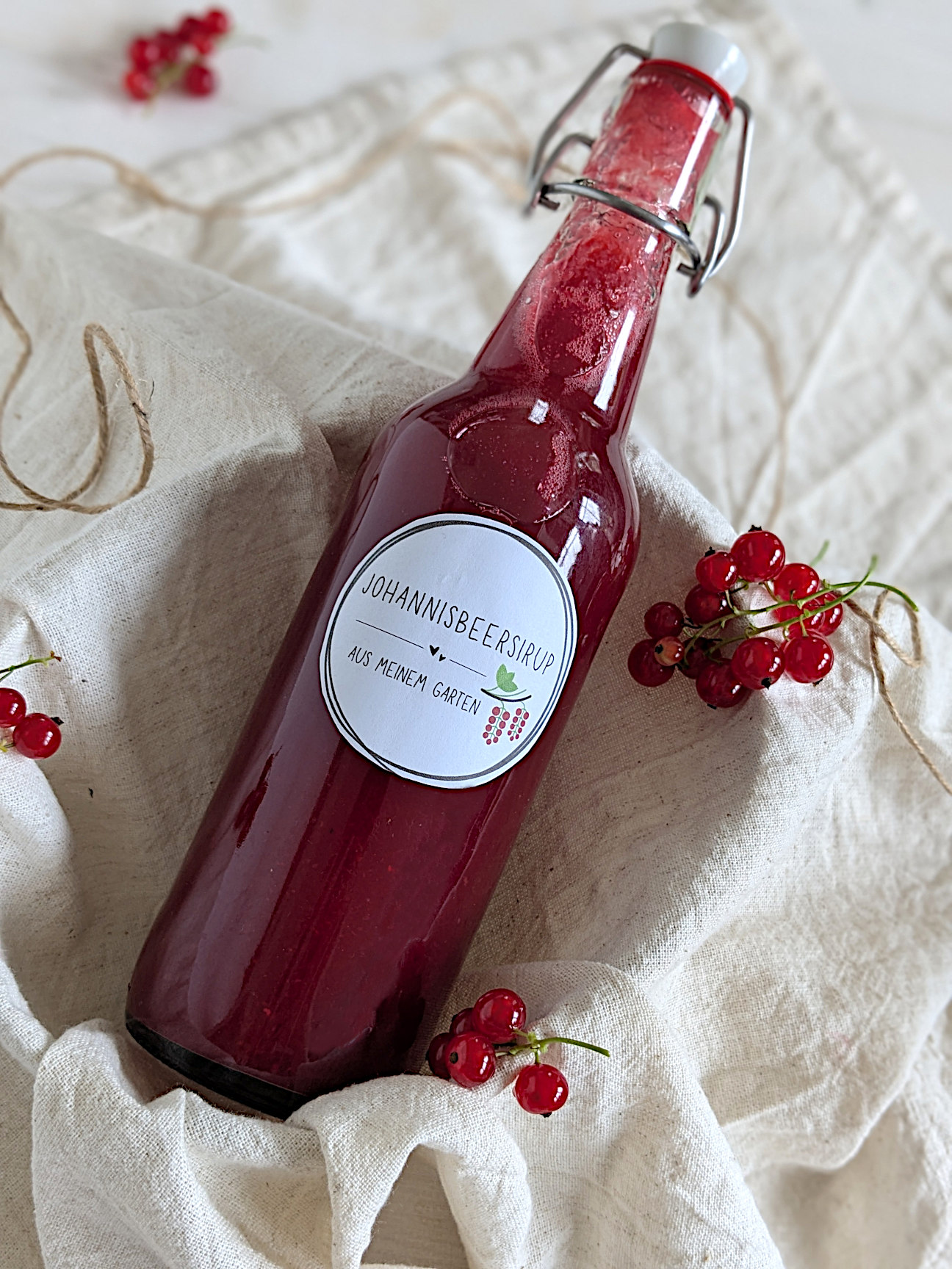 Johannisbeersirup Rezept