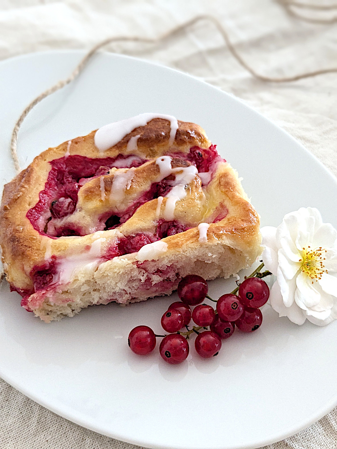Puddingschnecken mit Johannisbeeren Rezept