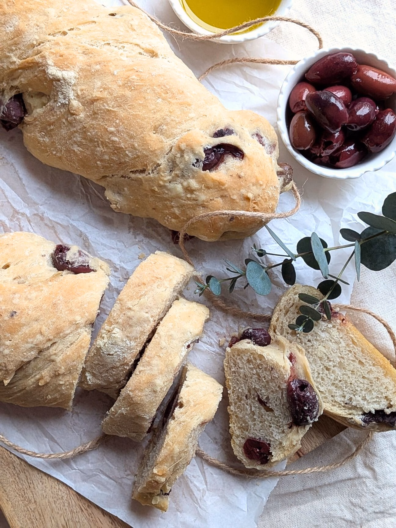 Oliven Brot selber machen Rezept