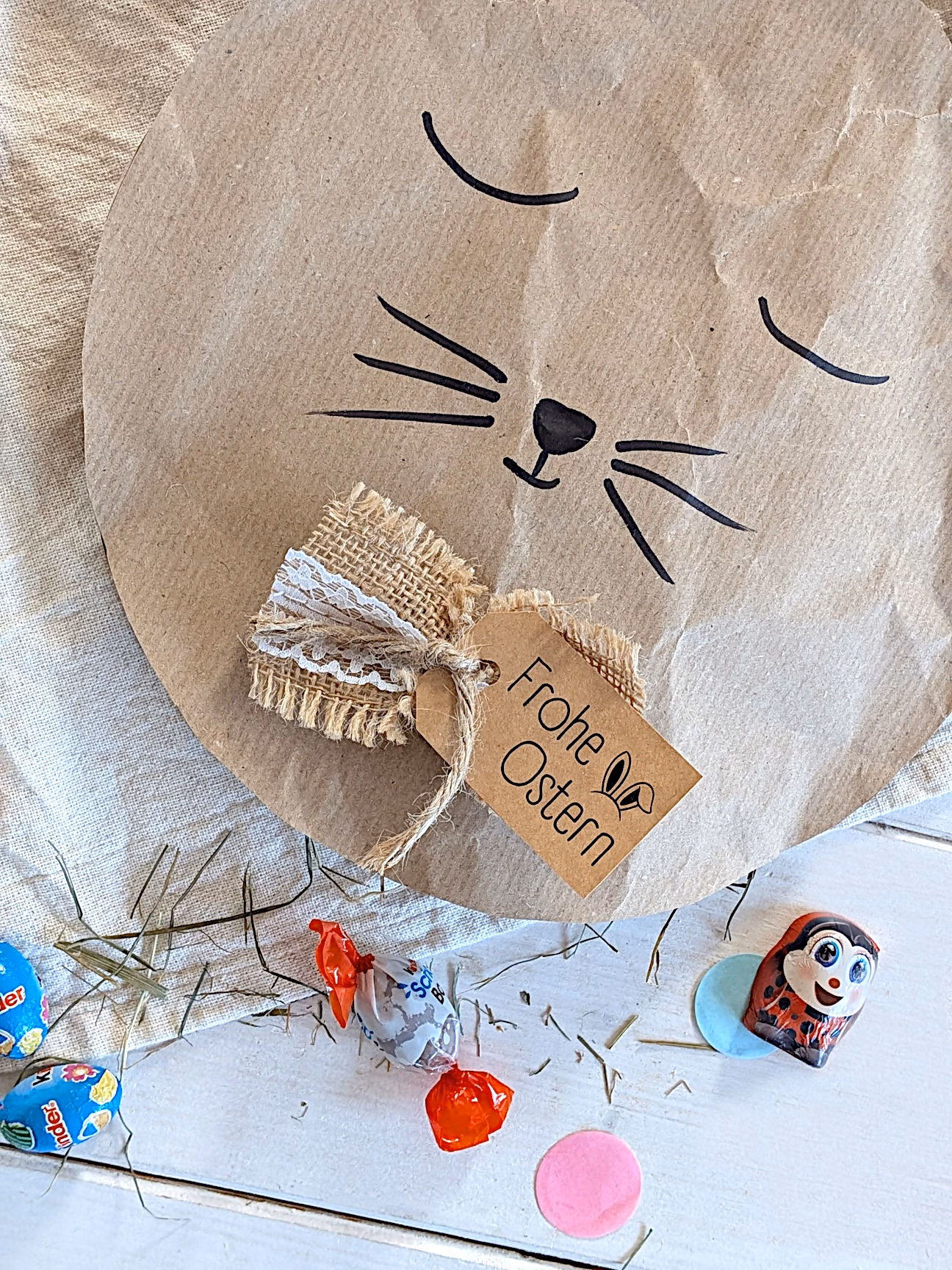 Geschenkanhänger Ostern Druckvorlage