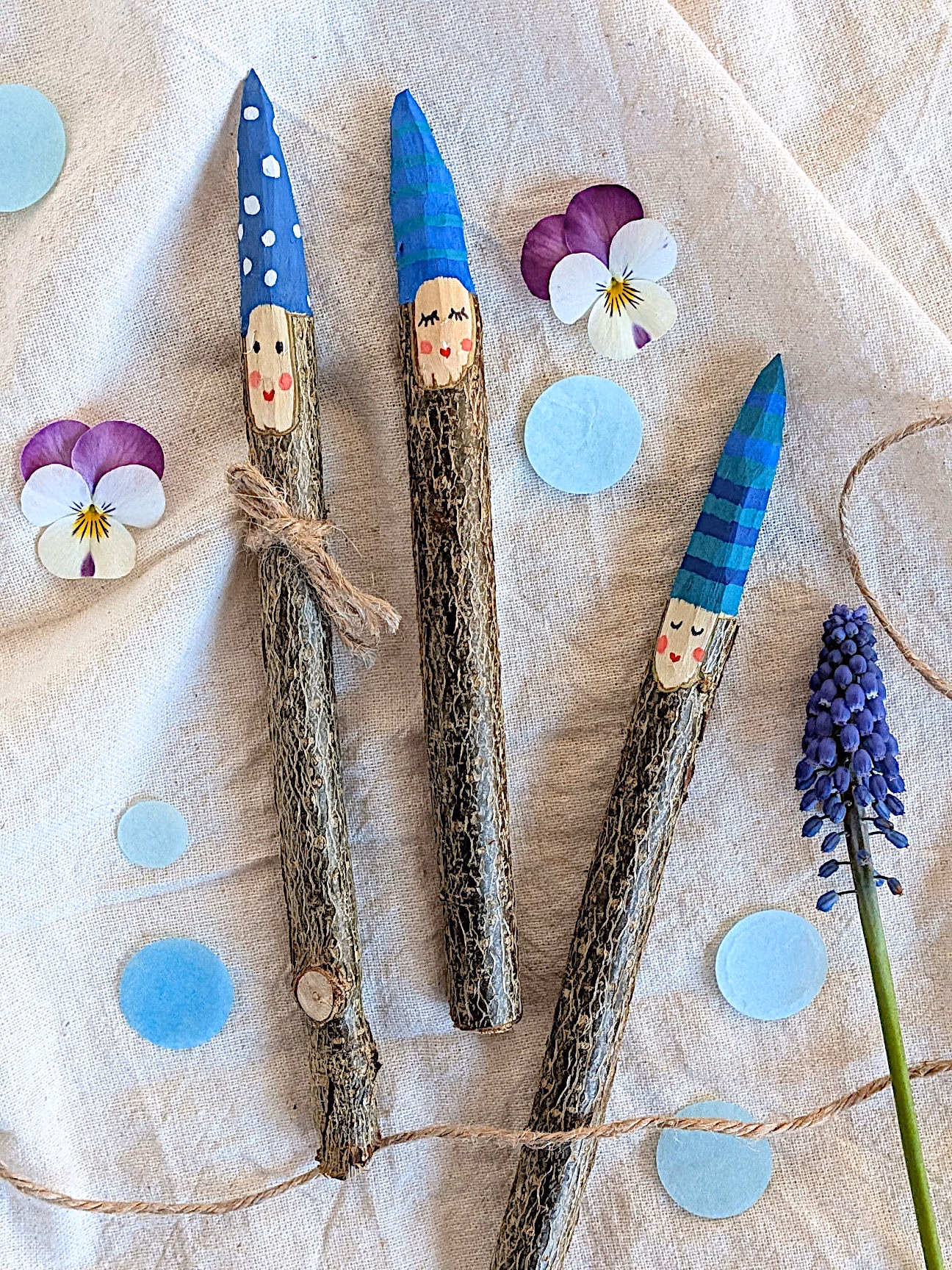 Gartendeko selber machen Blumentopf Deko