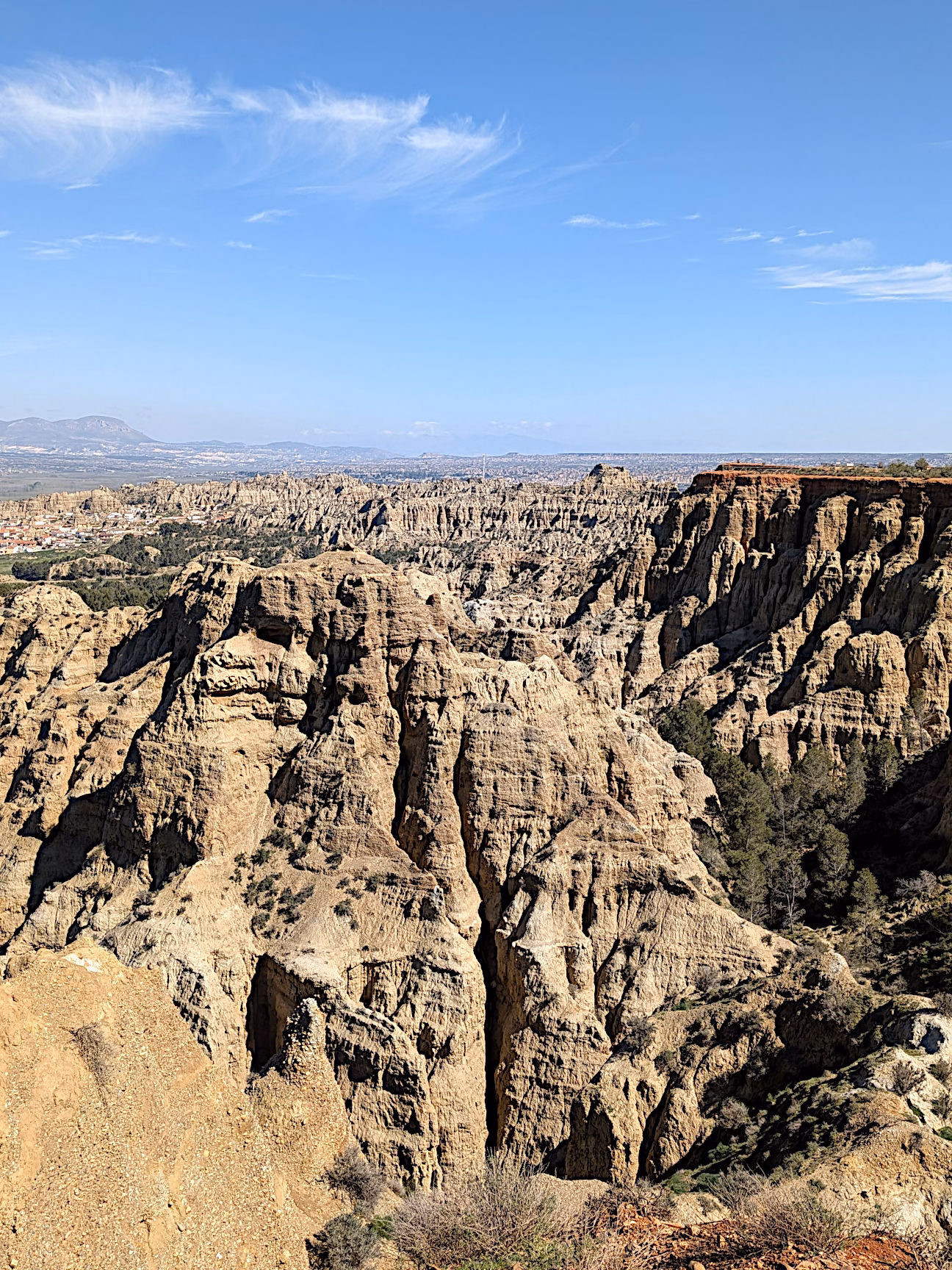 Andalusien Landschaft Badlands