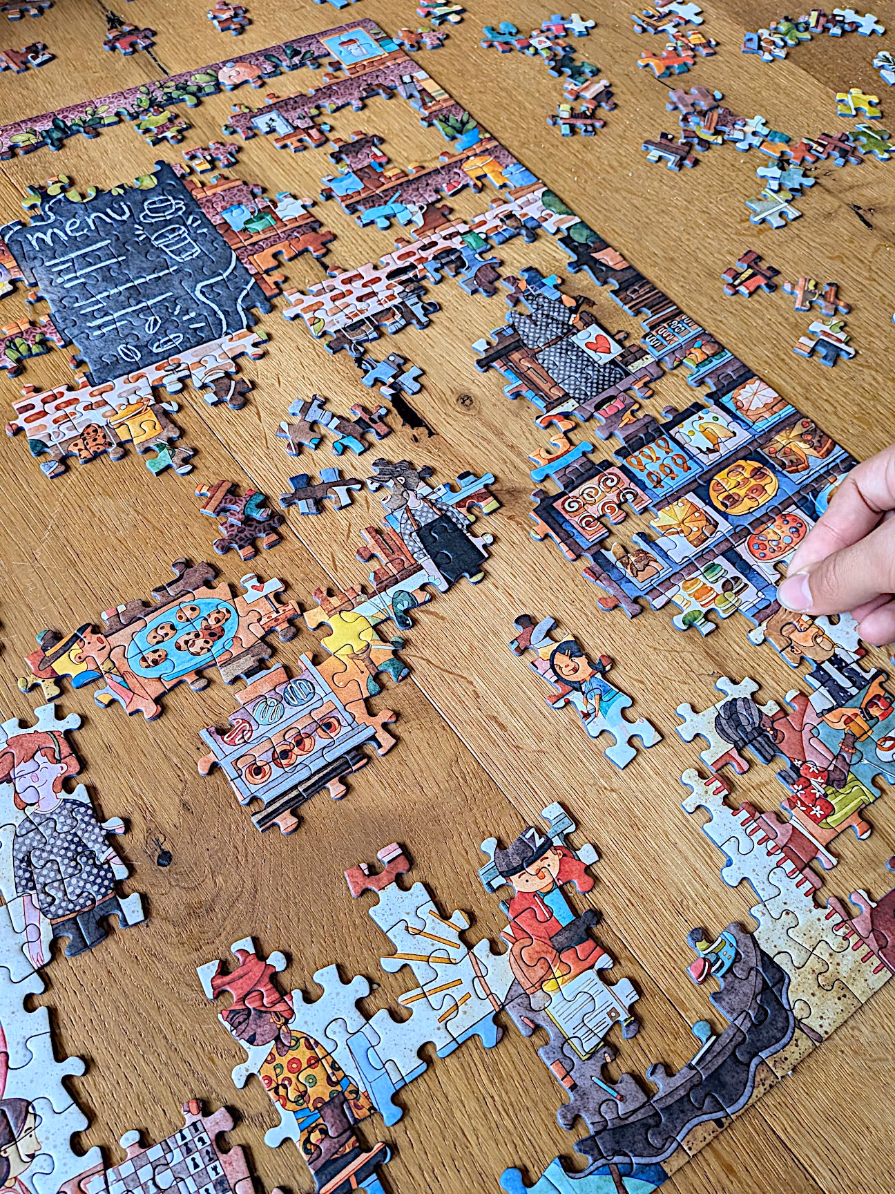 Büchercafé Puzzle Junivia