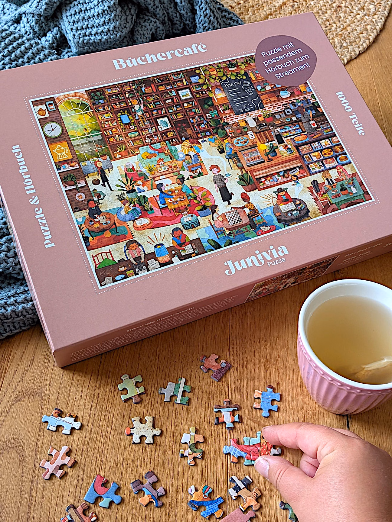 Junivia Puzzle mit Hörbuch