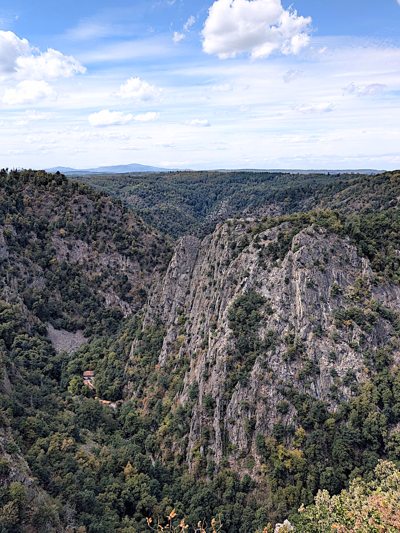 Hexentanzplatz Aussicht Bodetal