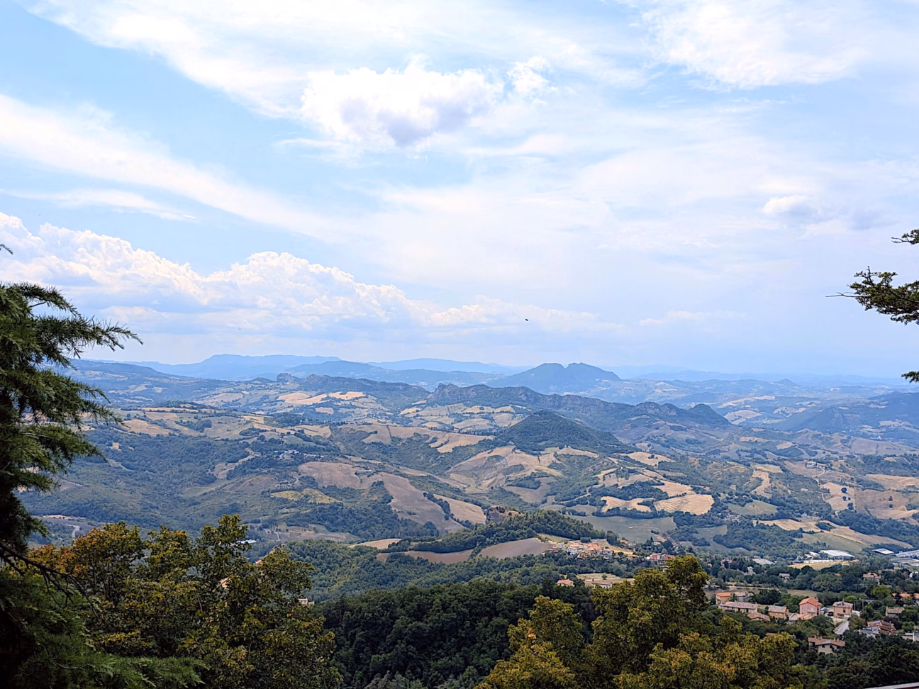 Ausblick San Marino