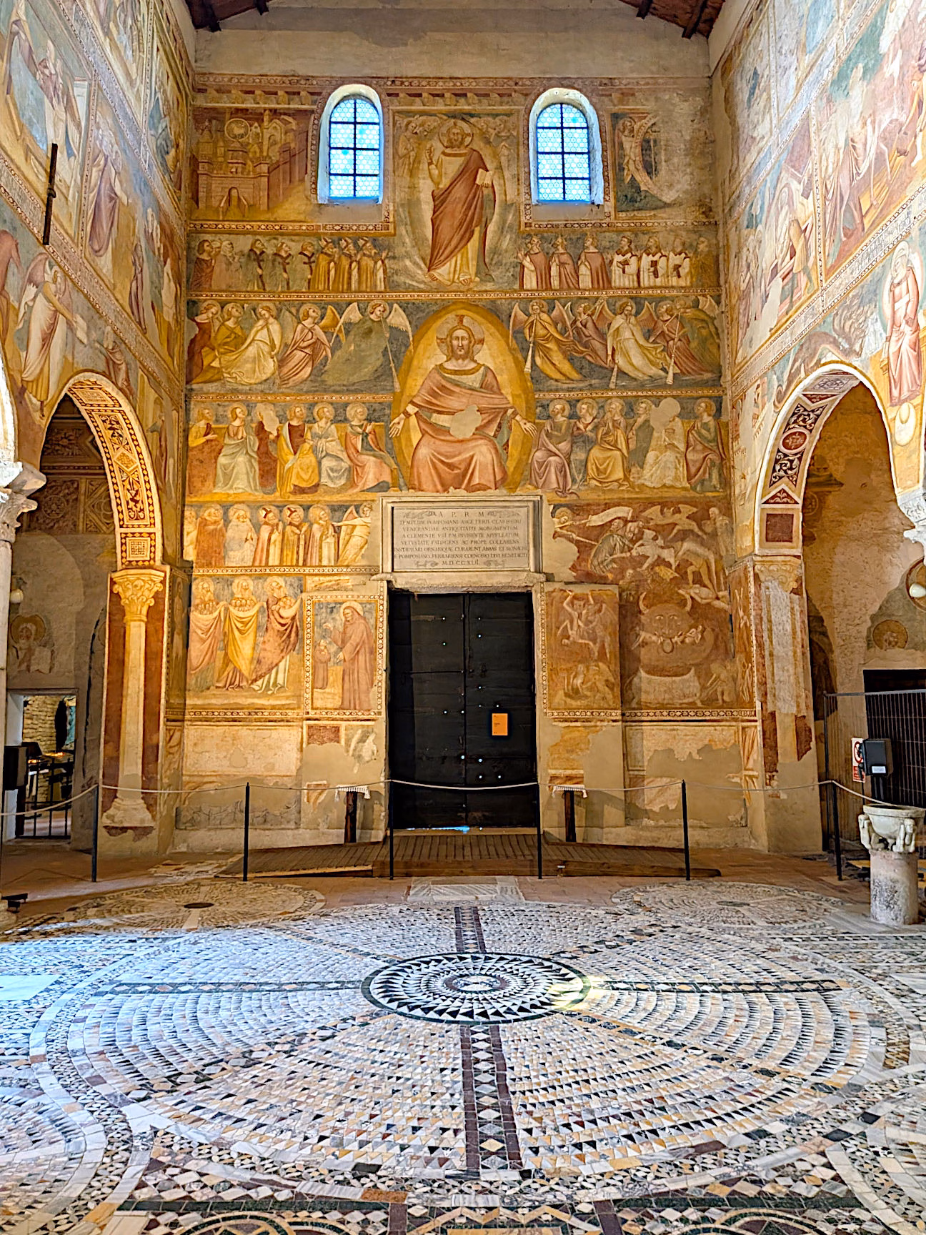 Pomposa Kloster Fresken