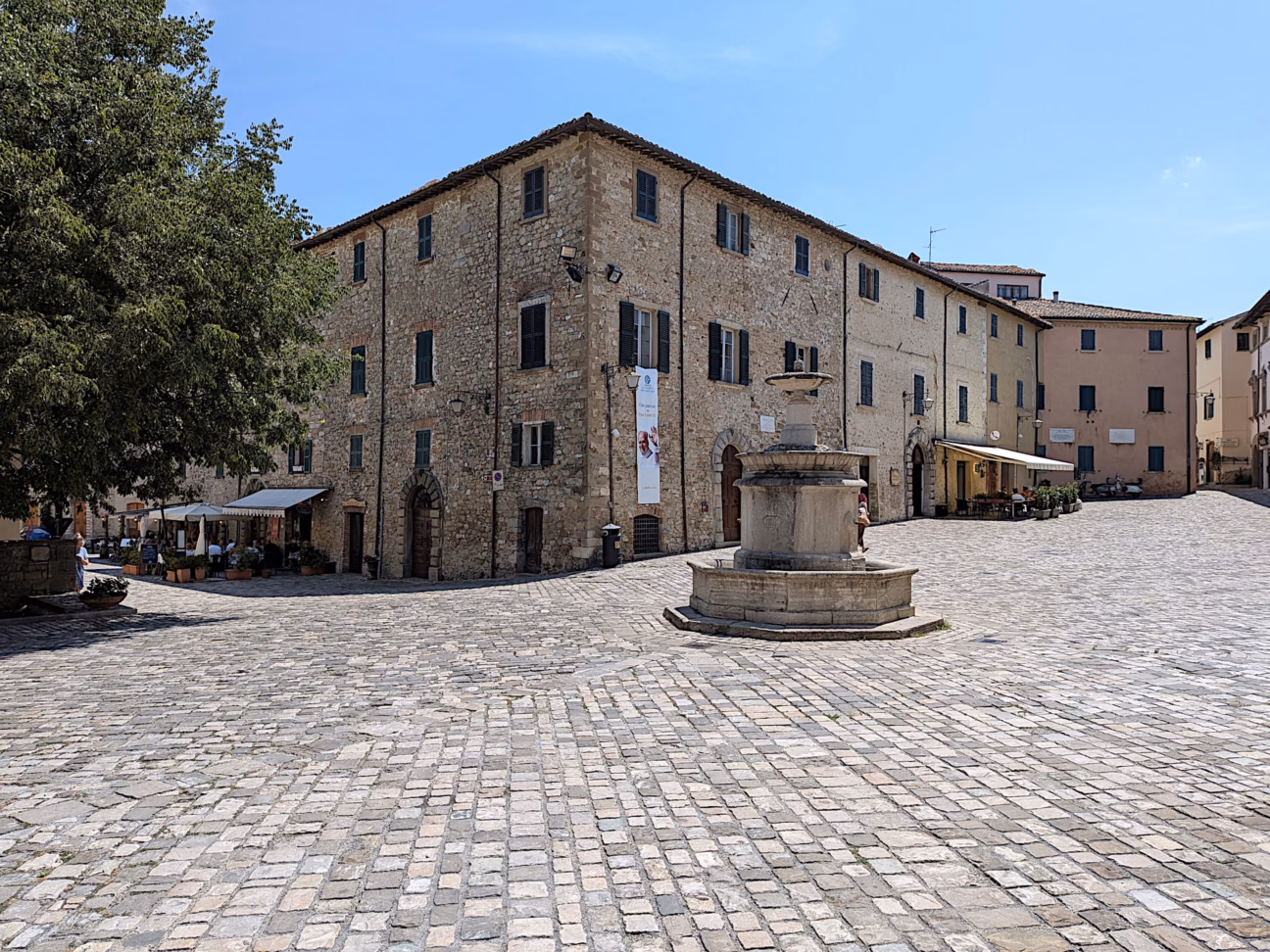 San Leo Dorf Emilia Romagna