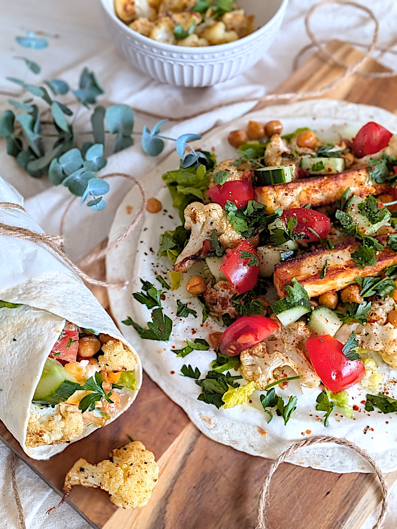Wraps selber machen vegetarisch