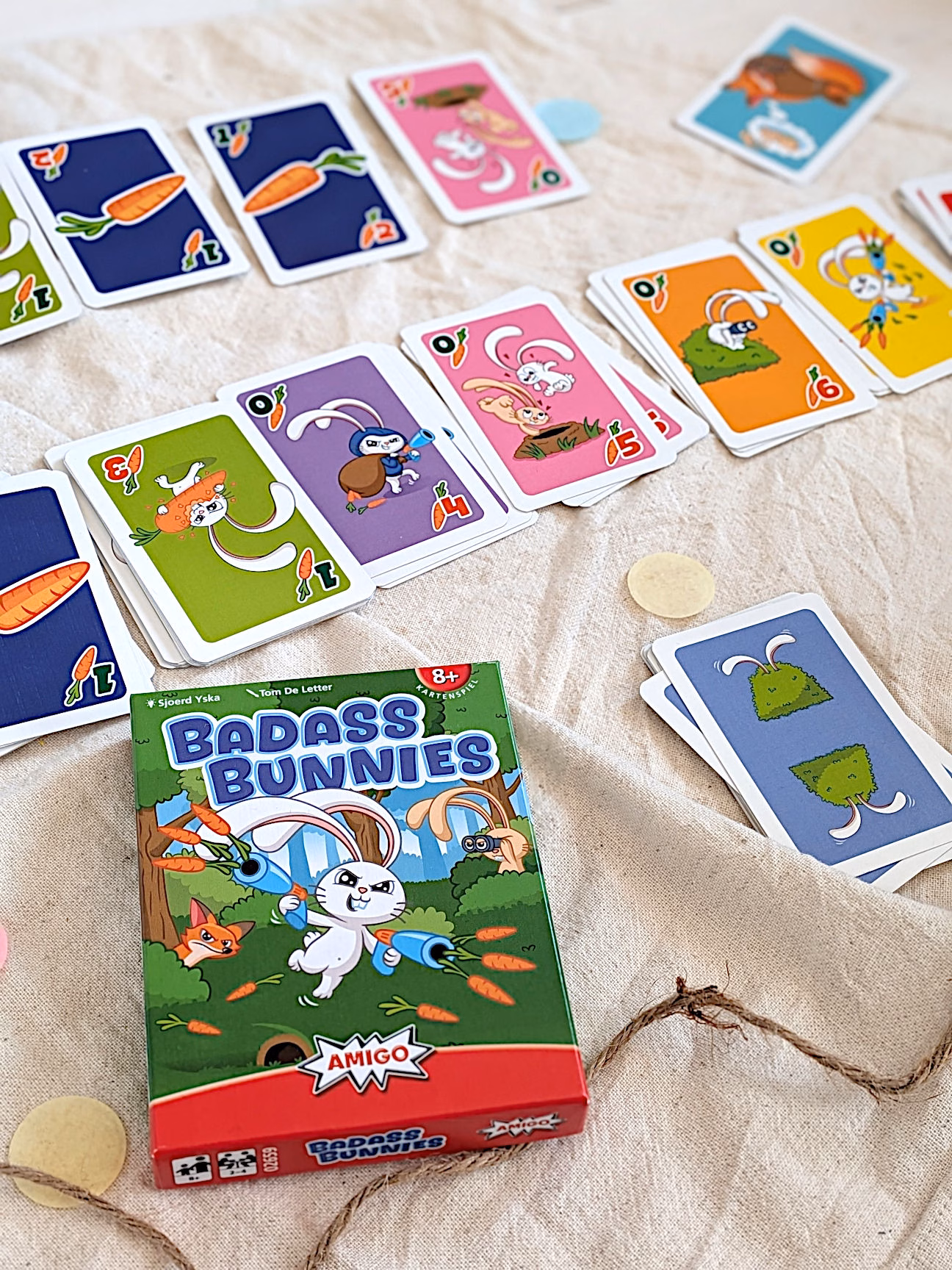 Badass Bunnies Amigo Kartenspiel